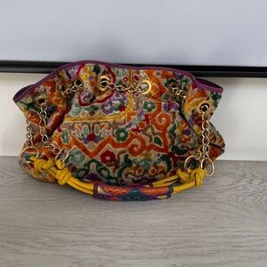 ETRO Velvet Handbag